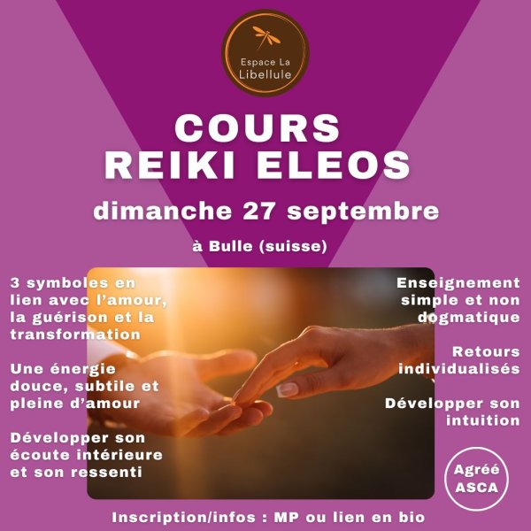 Cours de Reiki Eleos